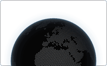 Digital globe representing advisory
